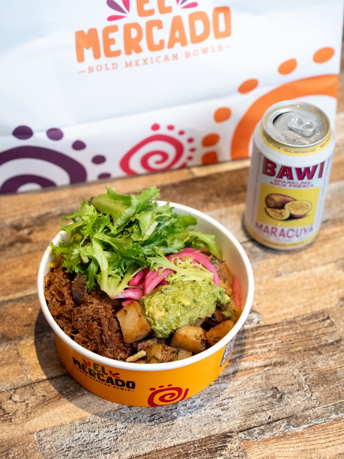 Branding para El Mercado Bold Mexican Bowls