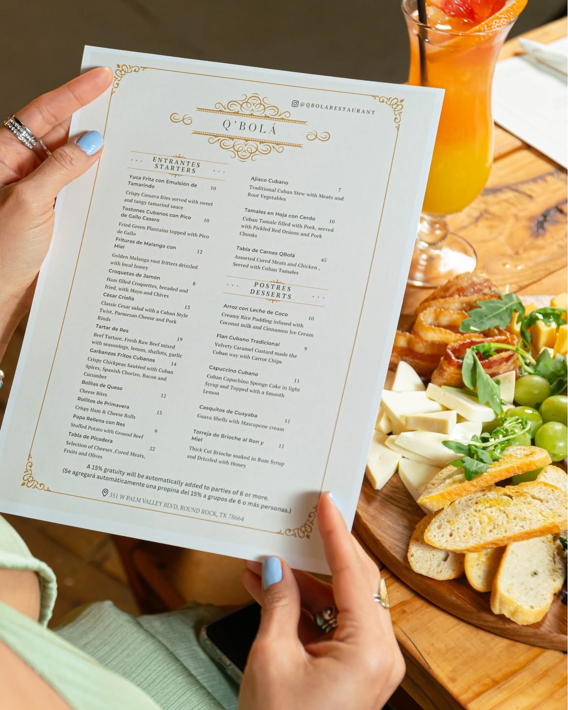 Contenido visual para Q'Bola Restaurant en Round Rock, Texas