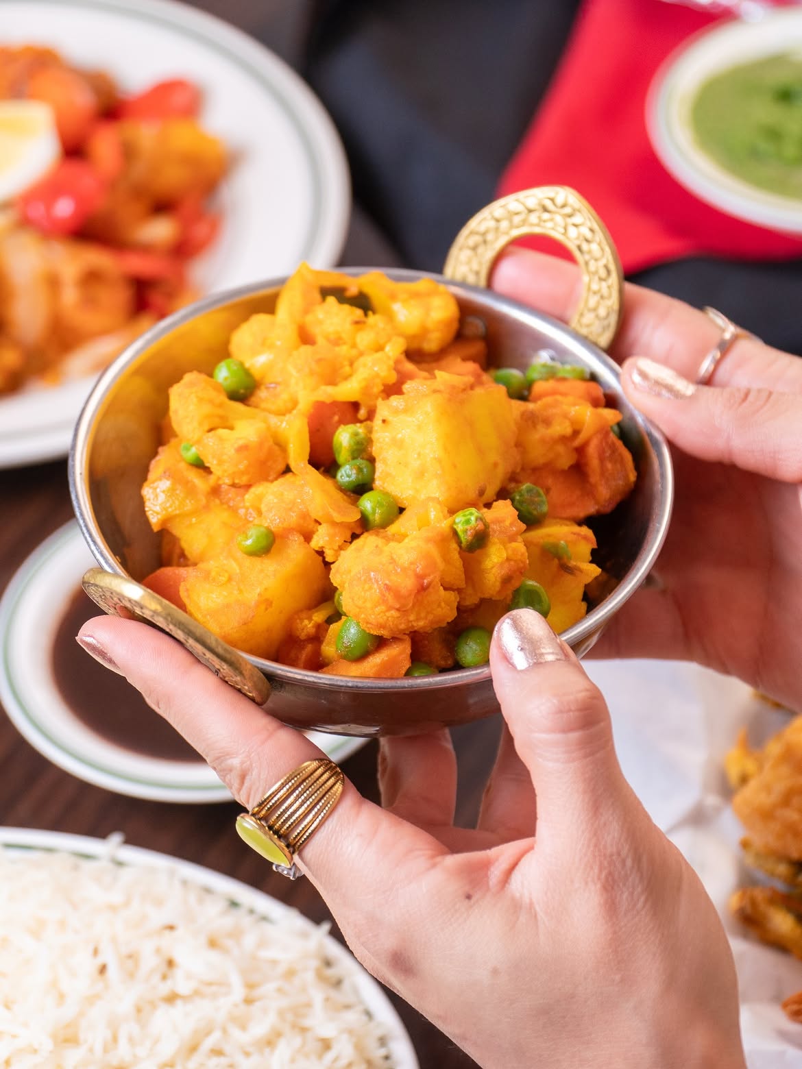 Fotografía gastronómica para Tandoor Palace en San Antonio